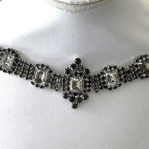 Rhinestone Choker Necklace